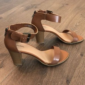 Target Merona strappy heels